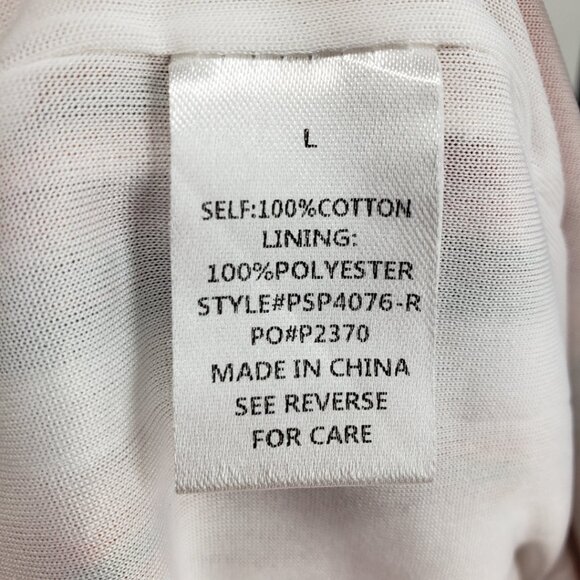 Roolee Brixton Striped Jumpsuit Pants L‎ Straight Leg Ankle Cotton Orange White - Picture 11 of 11